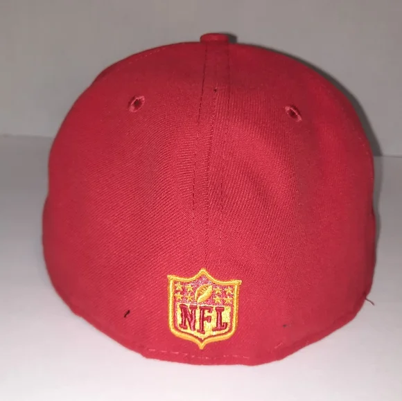 NWT New Era Kansas City Chiefs ‘13 Draft League Side Name Undervisor Fitted Hat - Picture 3 of 5